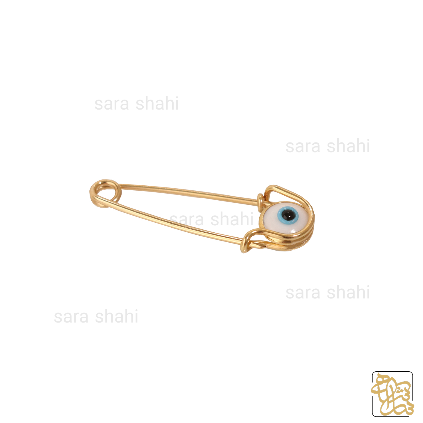 سنجاق سینه نوزادی چشم نظر سفید
